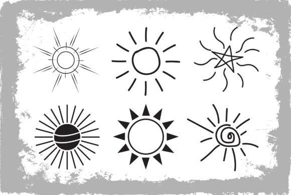 Download Sunset Hand Drawn Illustrations Vector - Hand drawn illustrations Collection