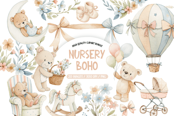 Download Neutral Baby Watercolor Clipart - Watercolor Collection