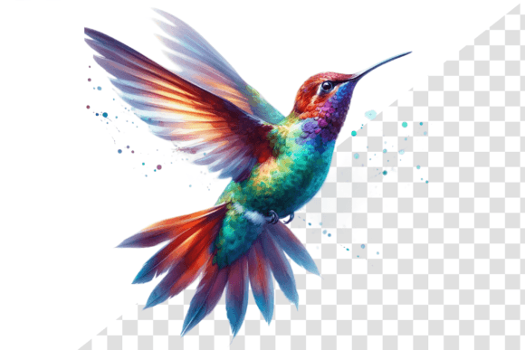 Download Hummingbird Art Watercolors Clipart - Watercolor Collection