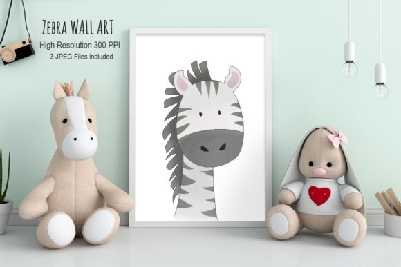 Download Cute Zebra for Baby Room Decoration - Decor Collection
