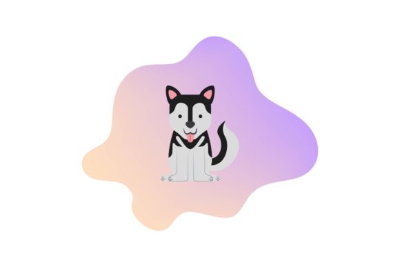 Download Dog - Adorable Little Dog Abstract Icons - Abstract icons Collection