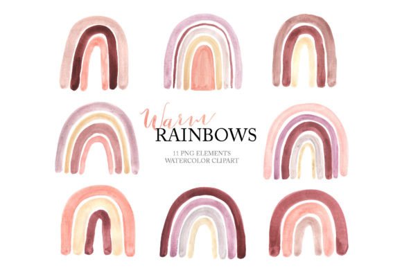 Download Watercolor Blue Baby Boy Rainbow Clipart - Watercolor Collection