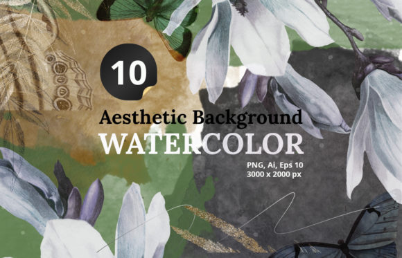 Download Watercolor Background Aesthetic - Watercolor Collection