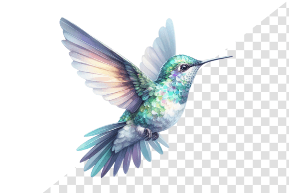 Download Hummingbird Art Watercolors Clipart - Watercolor Collection
