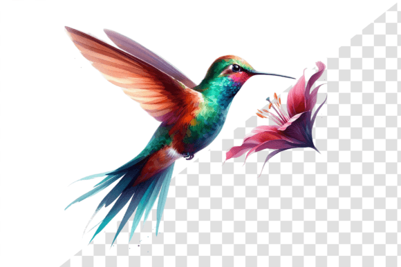 Download Hummingbird Art Watercolors Clipart - Watercolor Collection