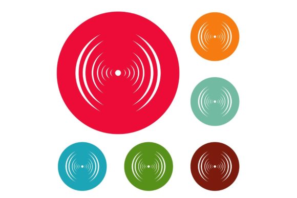 Download Equalizer Abstract Icons Circle Set - Premium Bundle