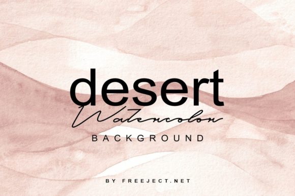 Download Abstract Desert Watercolor Background - Watercolor Collection