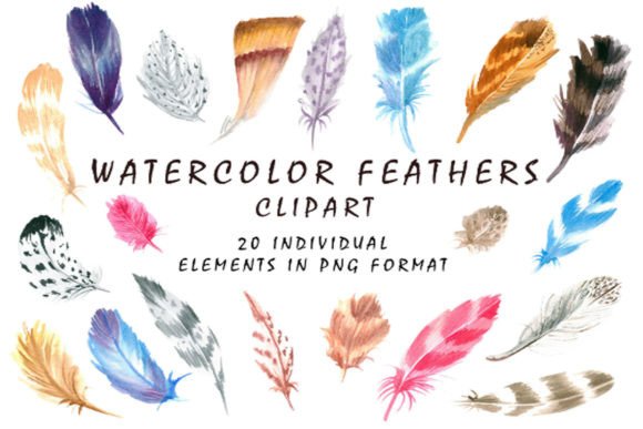 Download Watercolor Bohemian Clipart. - Watercolor Collection